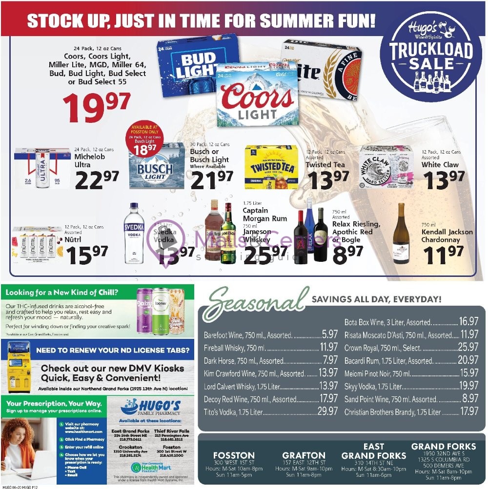 Weekly ad for Hugo's valid: 06/20/2026 - 06/26/2026, page 12