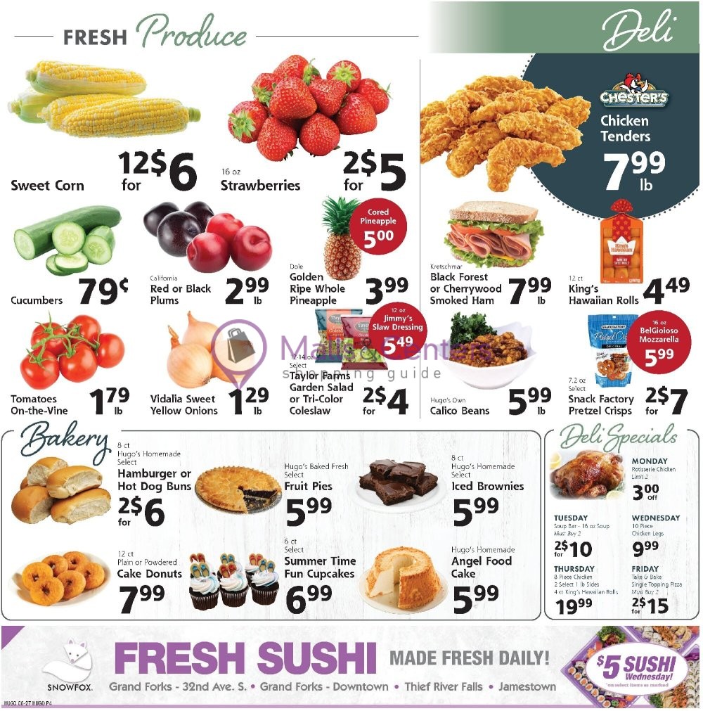 Weekly ad for Hugo's valid: 06/27/2026 - 07/04/2026, page 4