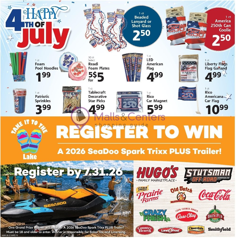 Weekly ad for Hugo's valid: 06/27/2026 - 07/04/2026, page 5