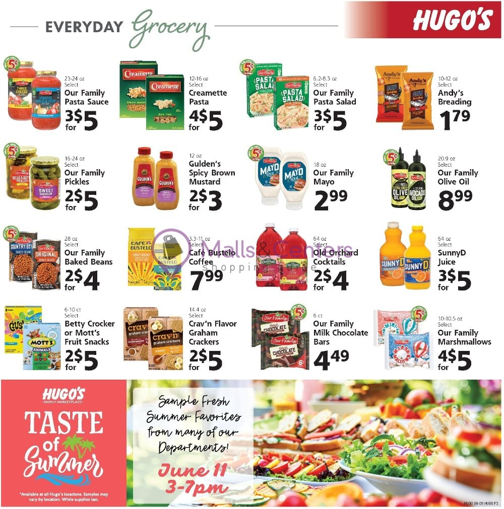 Weekly ad for Hugo's valid: 06/06/2026 - 06/12/2026, page 3