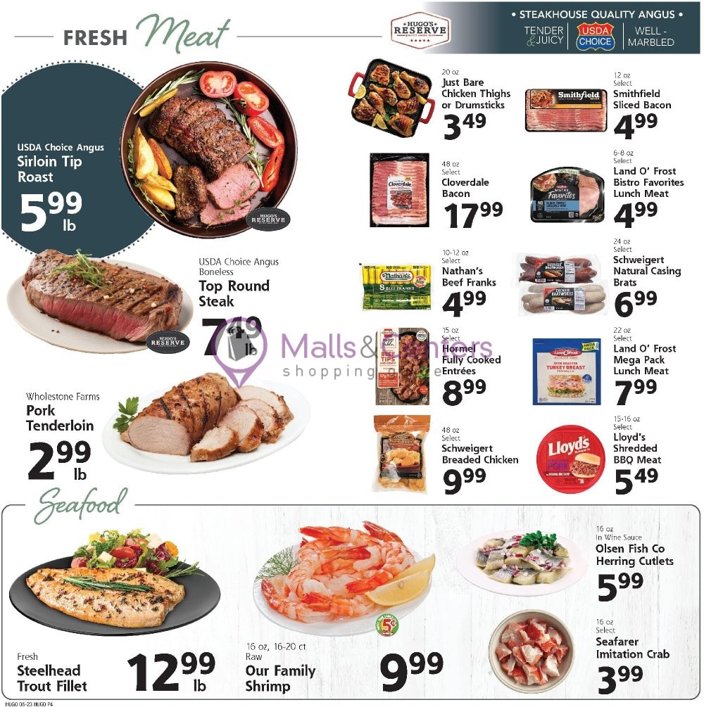Weekly ad for Hugo's valid: 05/23/2026 - 05/29/2026, page 4