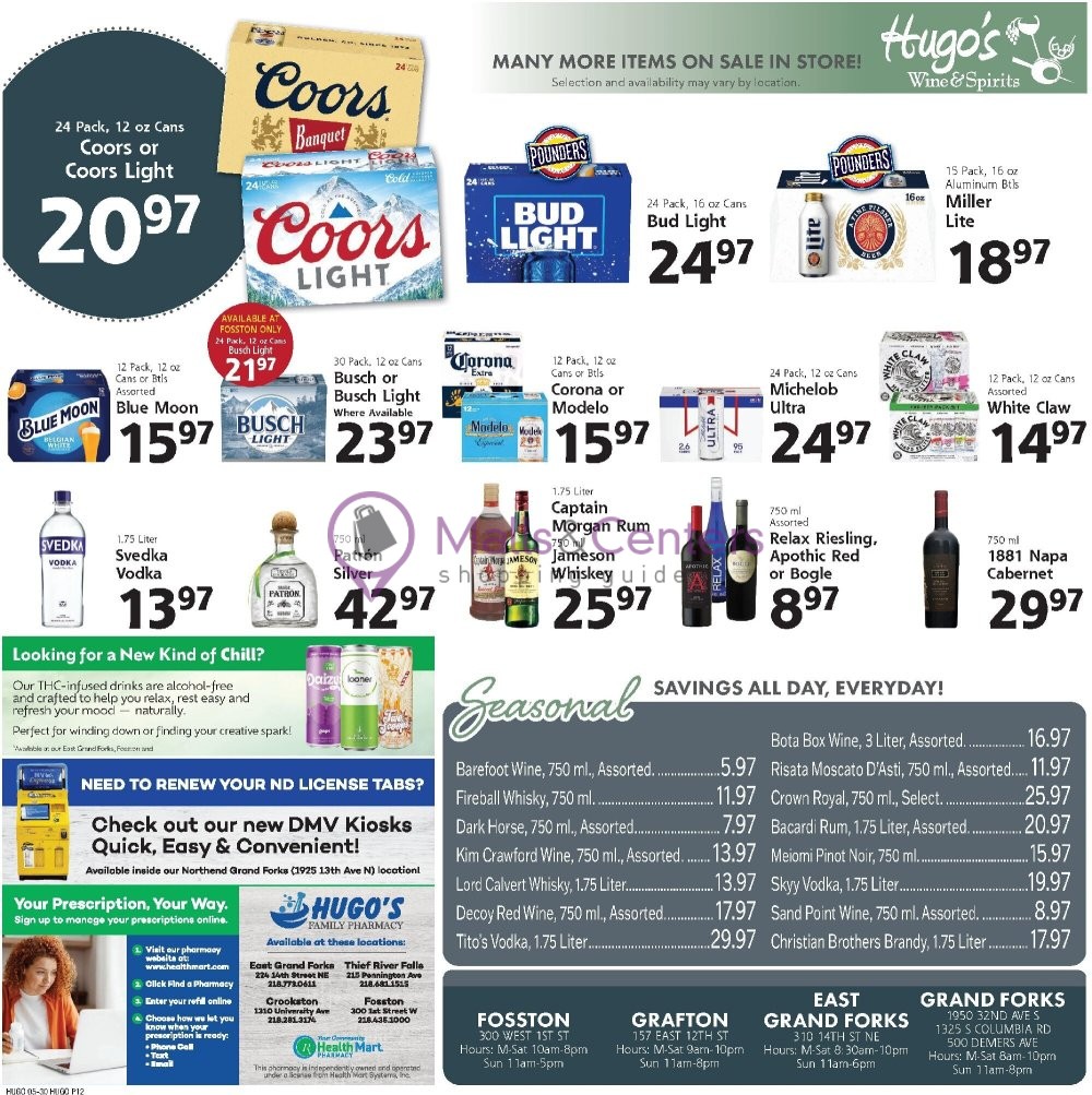 Weekly ad for Hugo's valid: 05/30/2026 - 06/05/2026, page 12