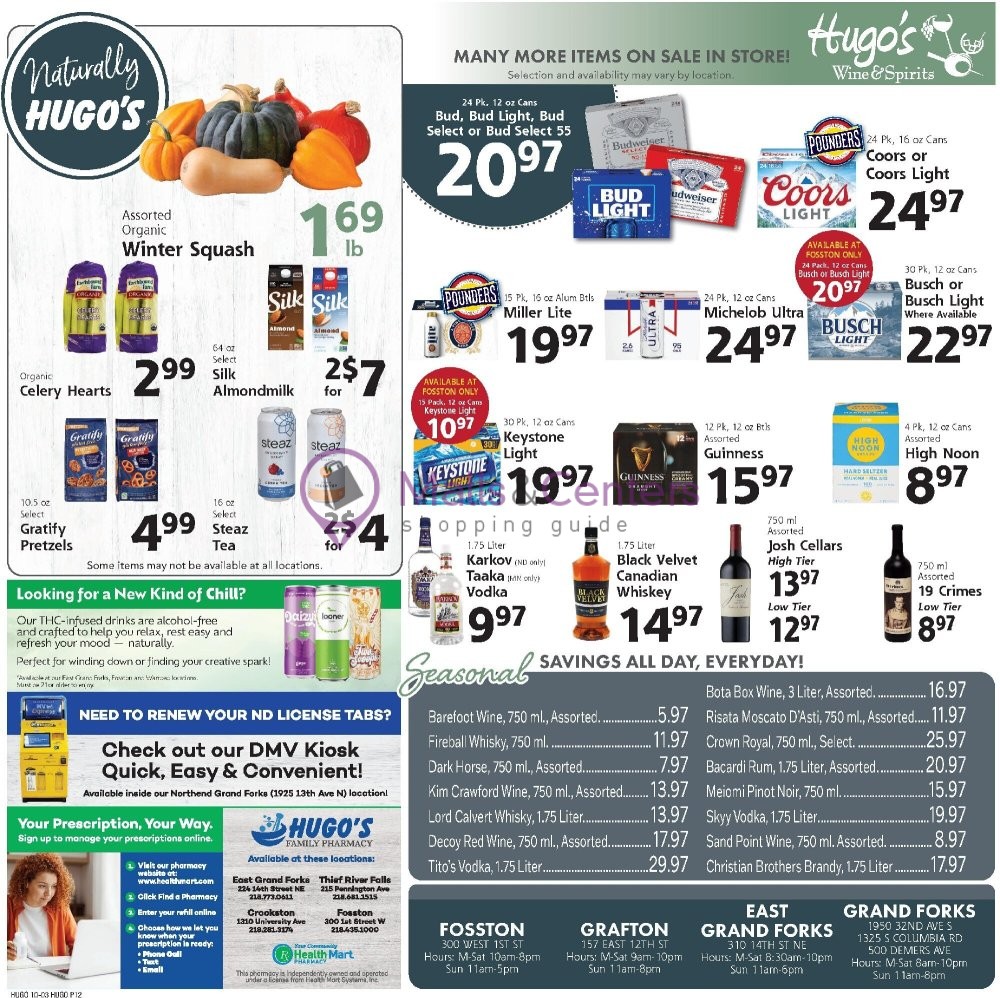 Weekly ad for Hugo's valid: 10/03/2026 - 10/09/2026, page 11