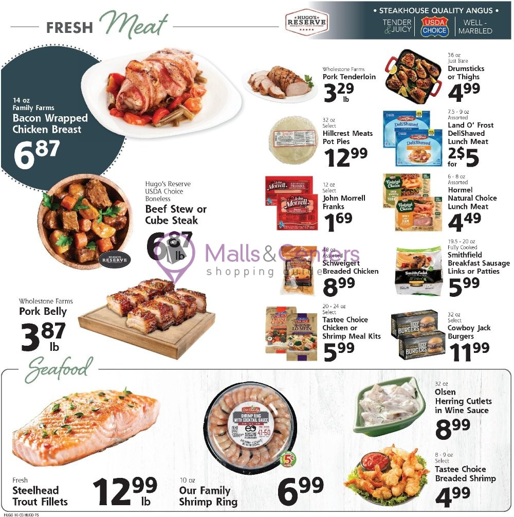 Weekly ad for Hugo's valid: 10/03/2026 - 10/09/2026, page 5