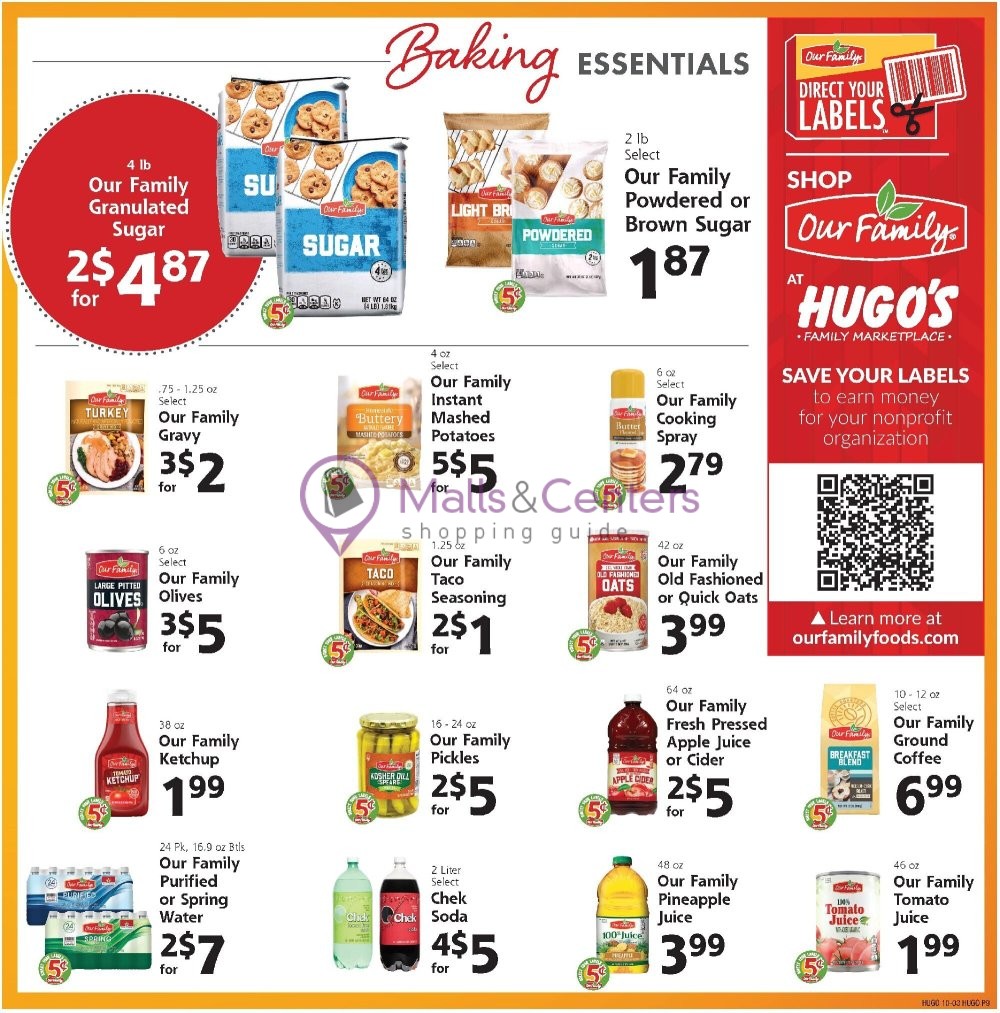 Weekly ad for Hugo's valid: 10/03/2026 - 10/09/2026, page 8