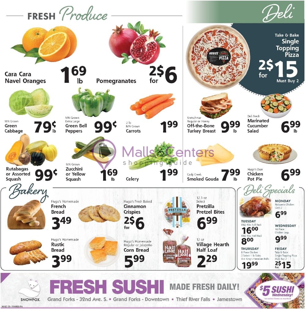 Weekly ad for Hugo's valid: 09/19/2026 - 09/25/2026, page 4