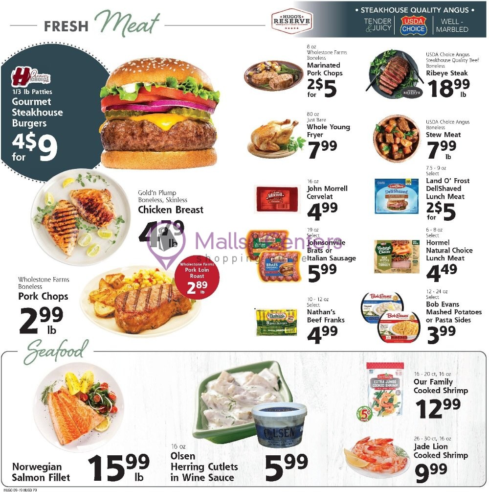 Weekly ad for Hugo's valid: 09/19/2026 - 09/25/2026, page 8