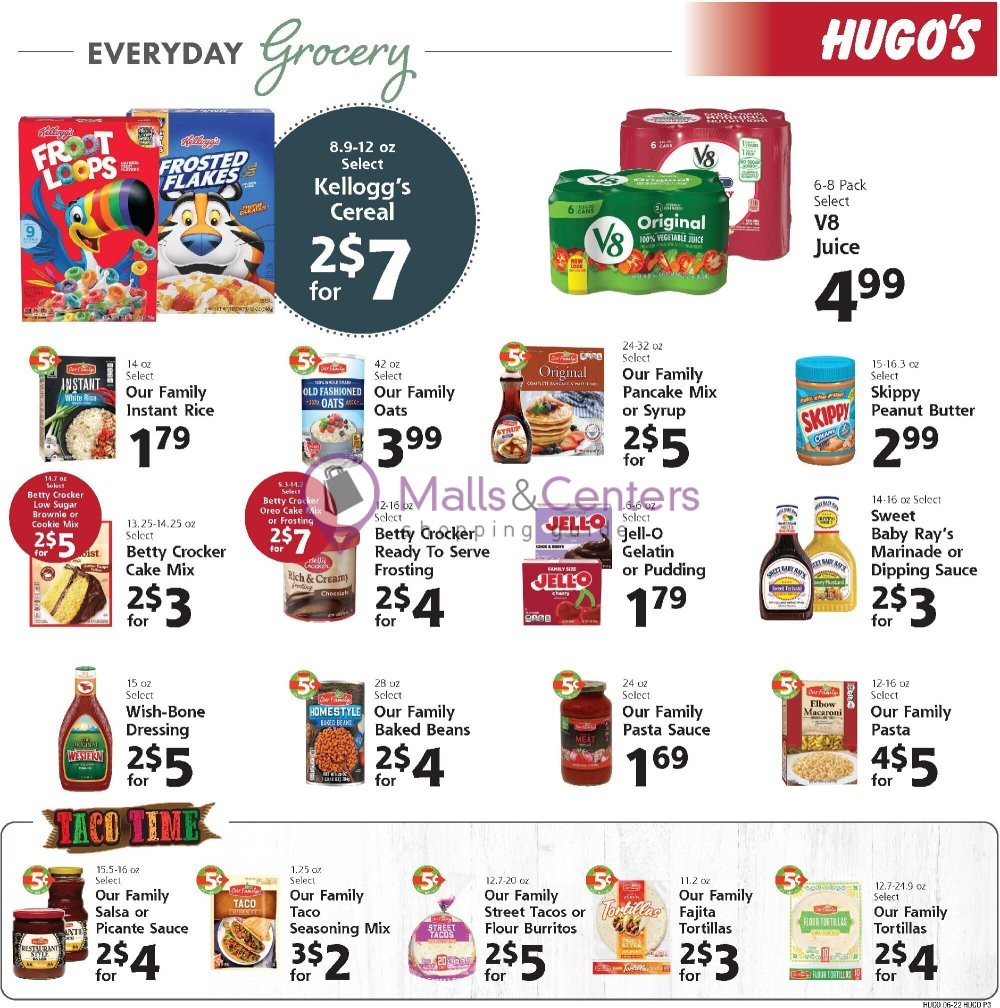 Weekly ad for Hugo's valid: 06/22/2024 - 06/28/2024, page 3 Weekly ad for Hugo's valid: 06/22/2024 - 06/28/2024, page 3