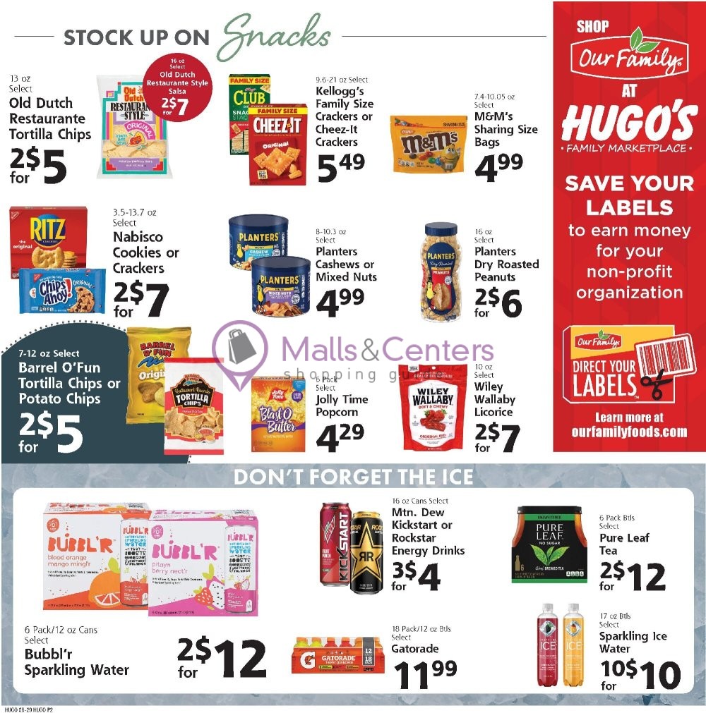 Weekly ad for Hugo's valid: 06/29/2024 - 07/05/2024, page 2 Weekly ad for Hugo's valid: 06/29/2024 - 07/05/2024, page 2