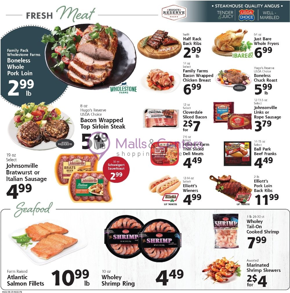 Weekly ad for Hugo's valid: 06/29/2024 - 07/05/2024, page 4 Weekly ad for Hugo's valid: 06/29/2024 - 07/05/2024, page 4