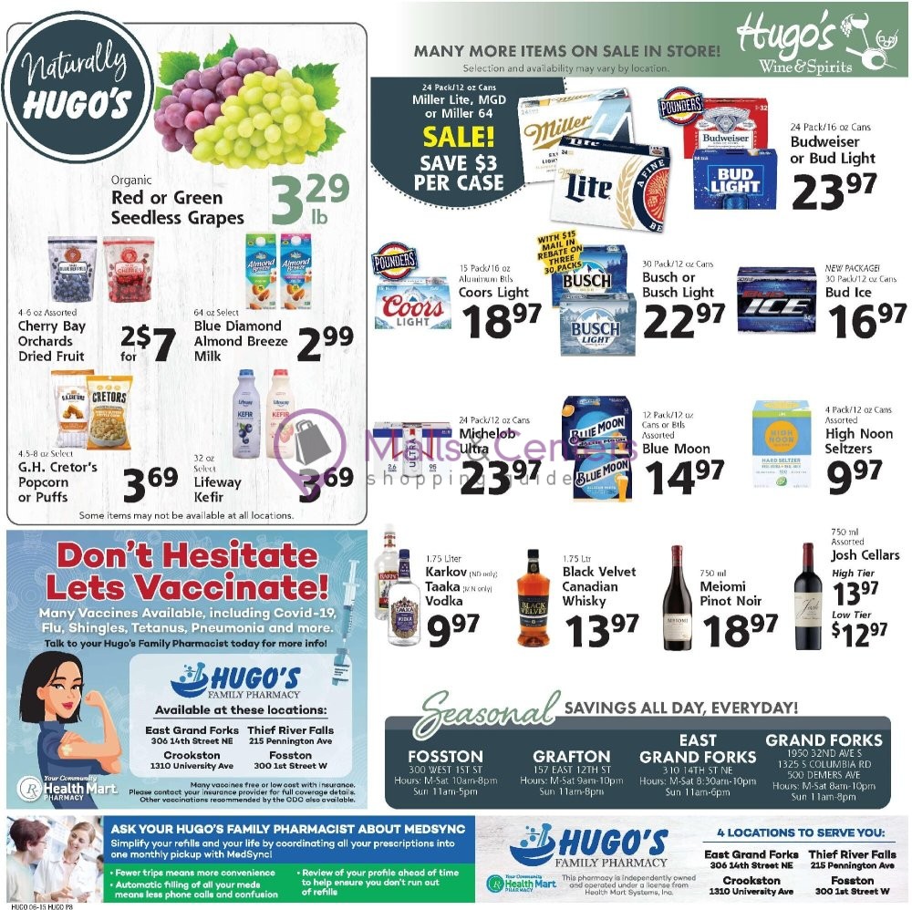Weekly ad for Hugo's valid: 06/15/2024 - 06/21/2024, page 8