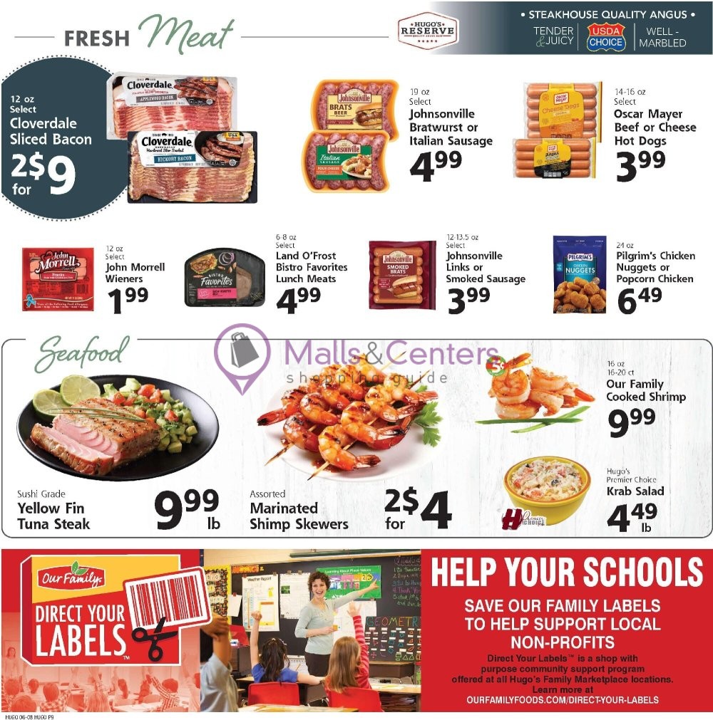 Weekly ad for Hugo's valid: 06/08/2024 - 06/14/2024, page 8 Weekly ad for Hugo's valid: 06/08/2024 - 06/14/2024, page 8