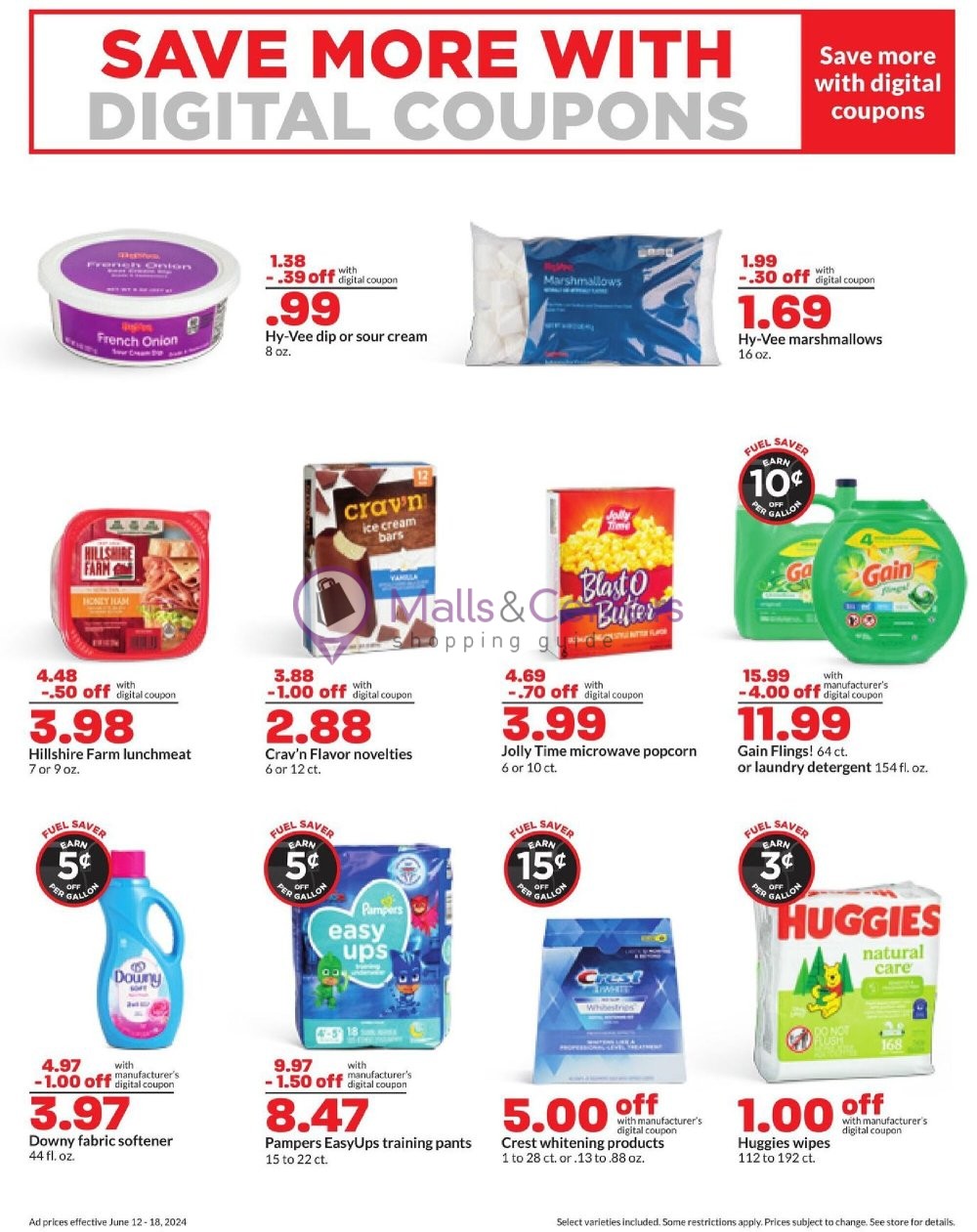 Weekly ad for HyVee valid: 06/12/2024 - 06/18/2024, page 4