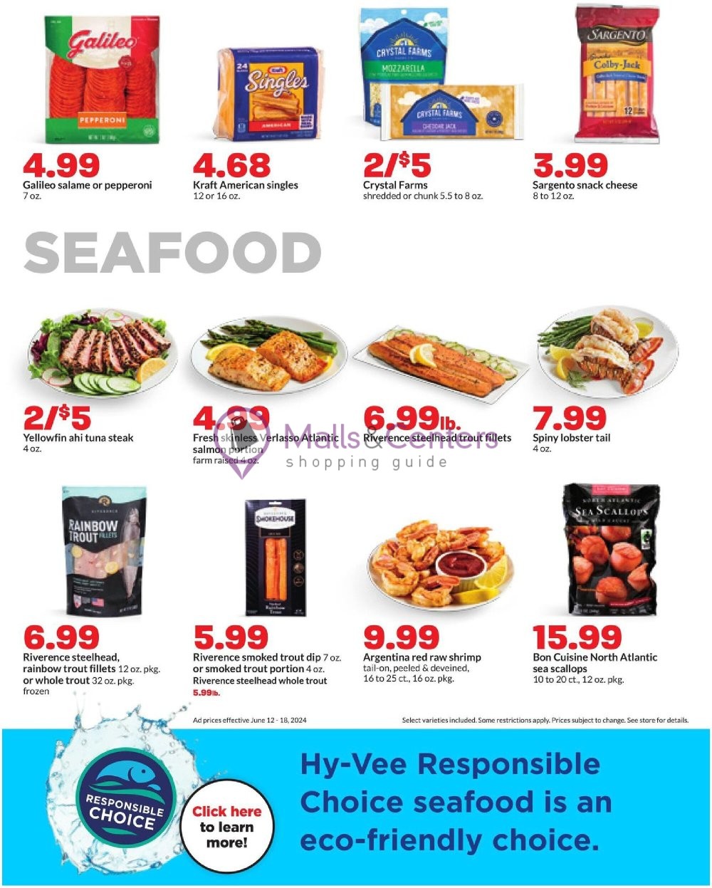 Weekly ad for HyVee valid: 06/12/2024 - 06/18/2024, page 7