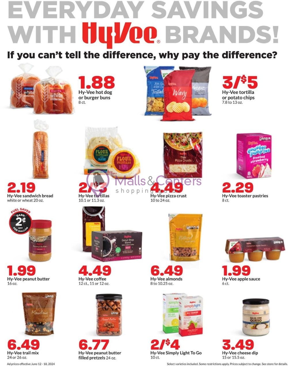 Weekly ad for HyVee valid: 06/12/2024 - 06/18/2024, page 9