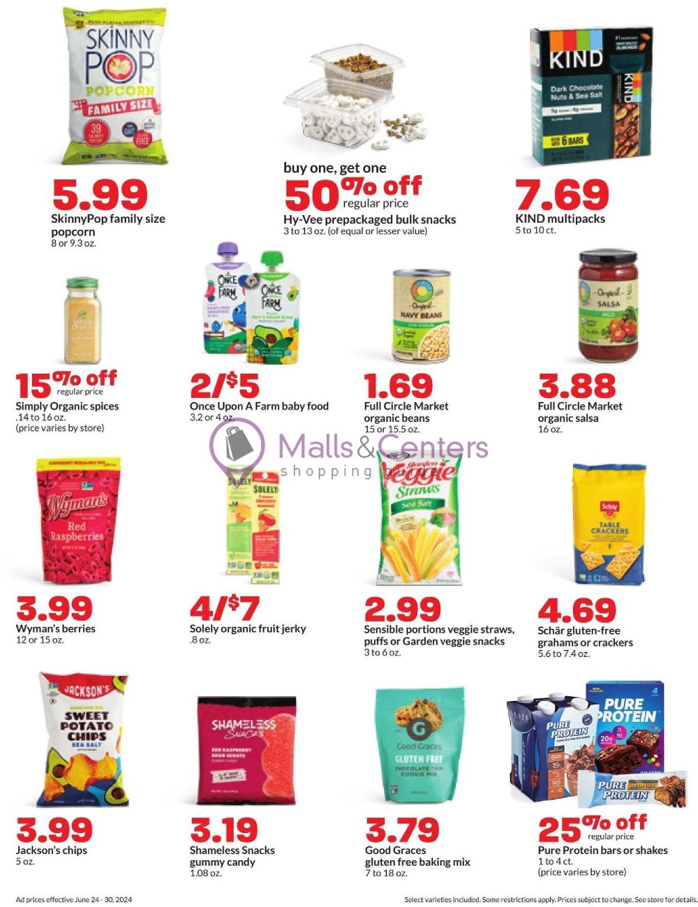 Weekly ad for HyVee valid: 06/24/2024 - 06/30/2024, page 25