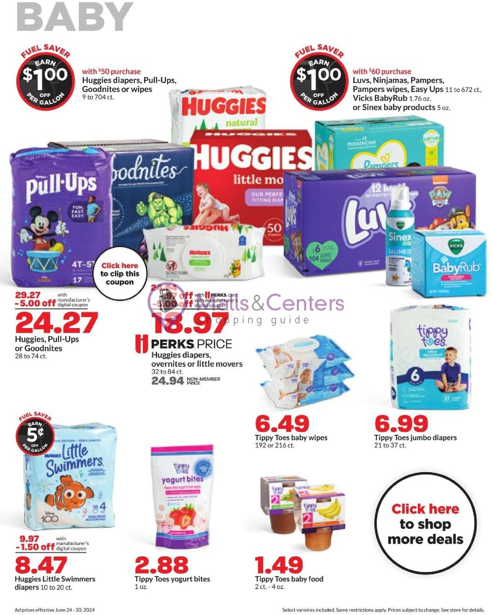 Weekly ad for HyVee valid: 06/24/2024 - 06/30/2024, page 27
