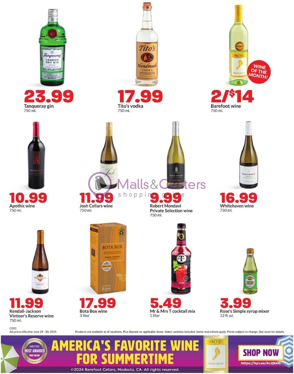 Weekly ad for HyVee valid: 06/24/2024 - 06/30/2024, page 33