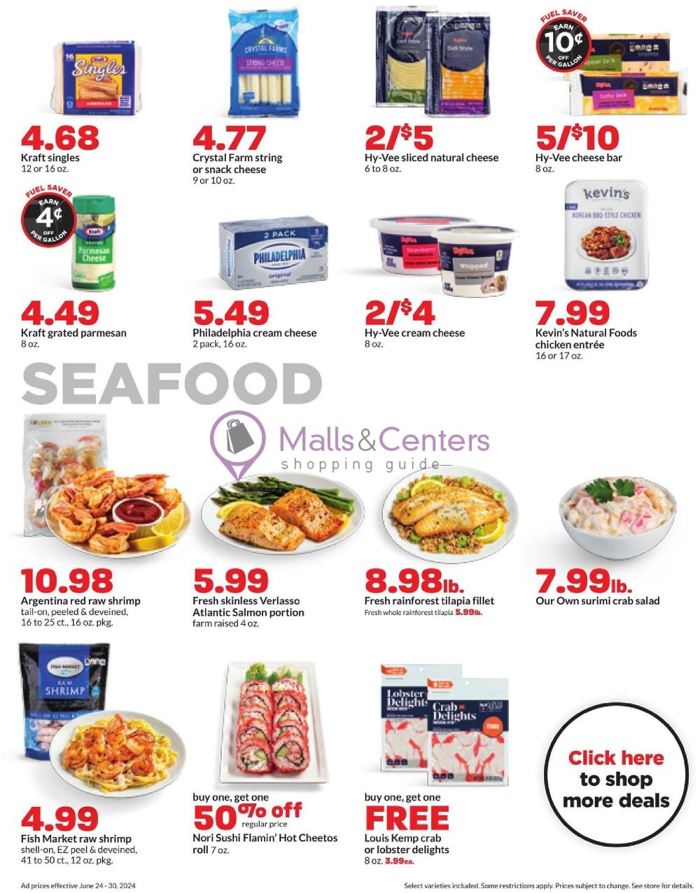 Weekly ad for HyVee valid: 06/24/2024 - 06/30/2024, page 9