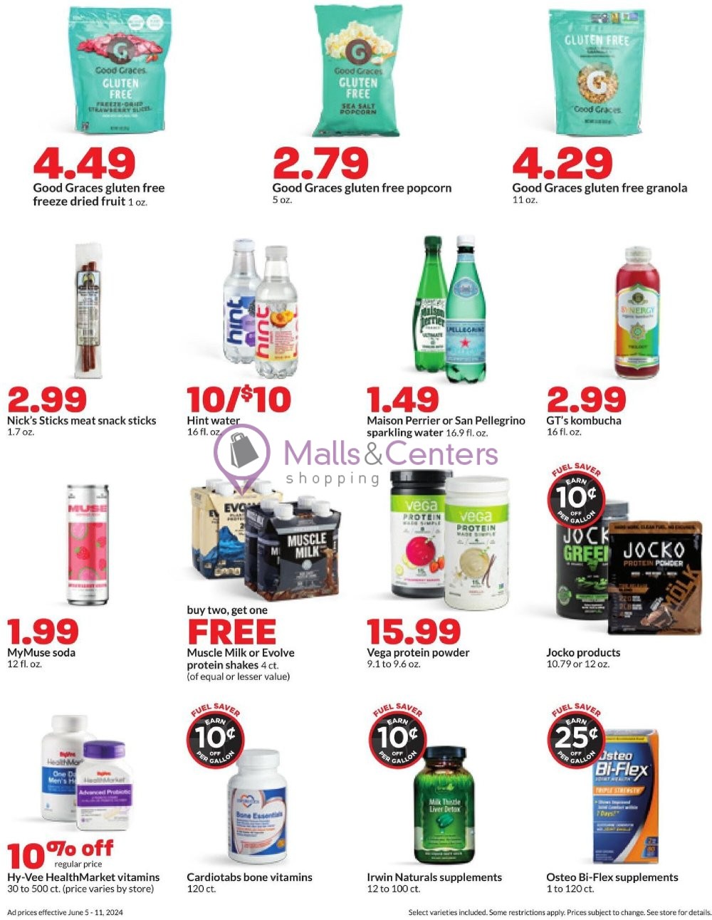 Weekly ad for HyVee valid: 06/05/2024 - 06/11/2024, page 19