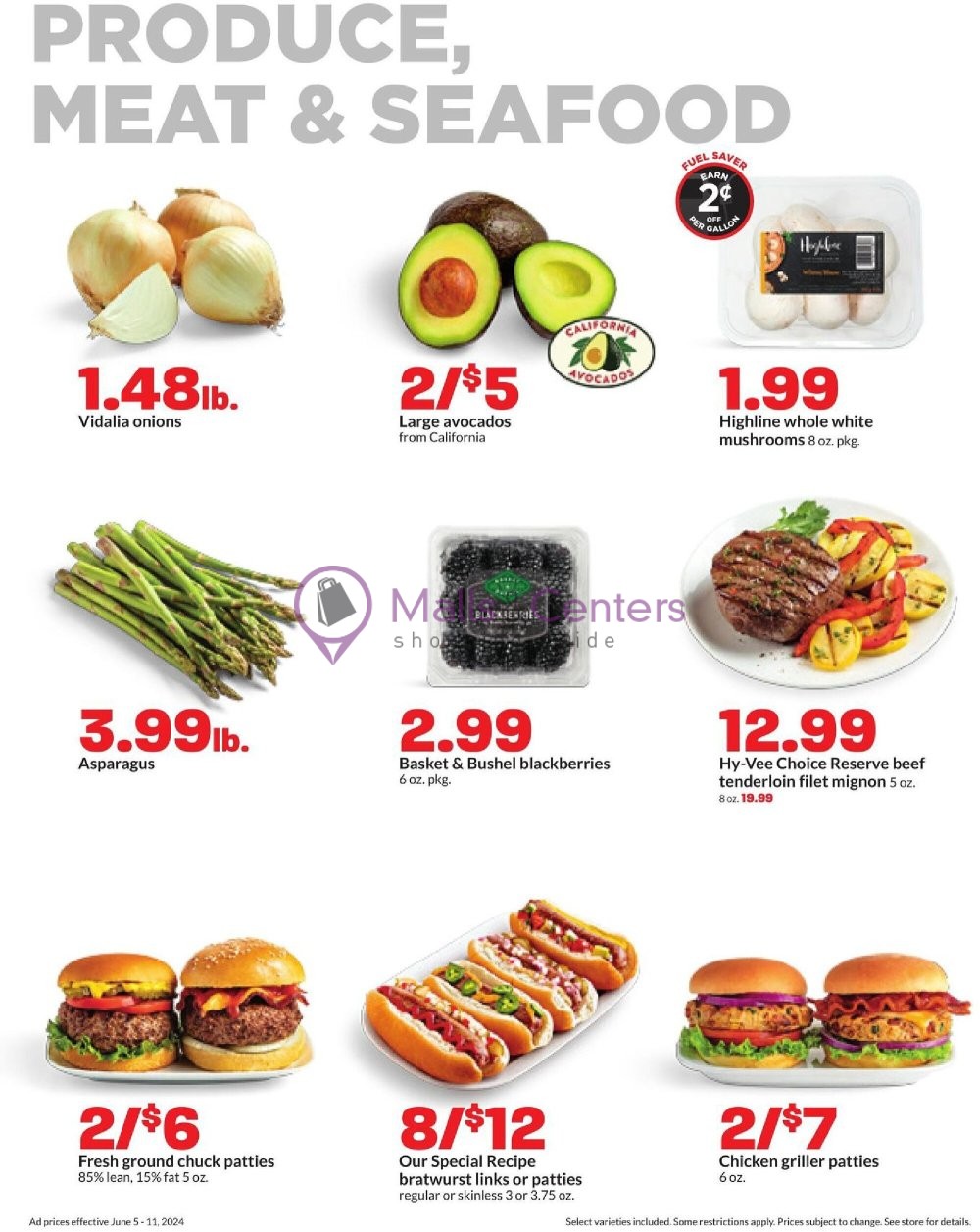 Weekly ad for HyVee valid: 06/05/2024 - 06/11/2024, page 7