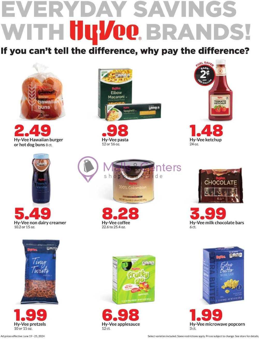 Weekly ad for HyVee valid: 06/19/2024 - 06/25/2024, page 12