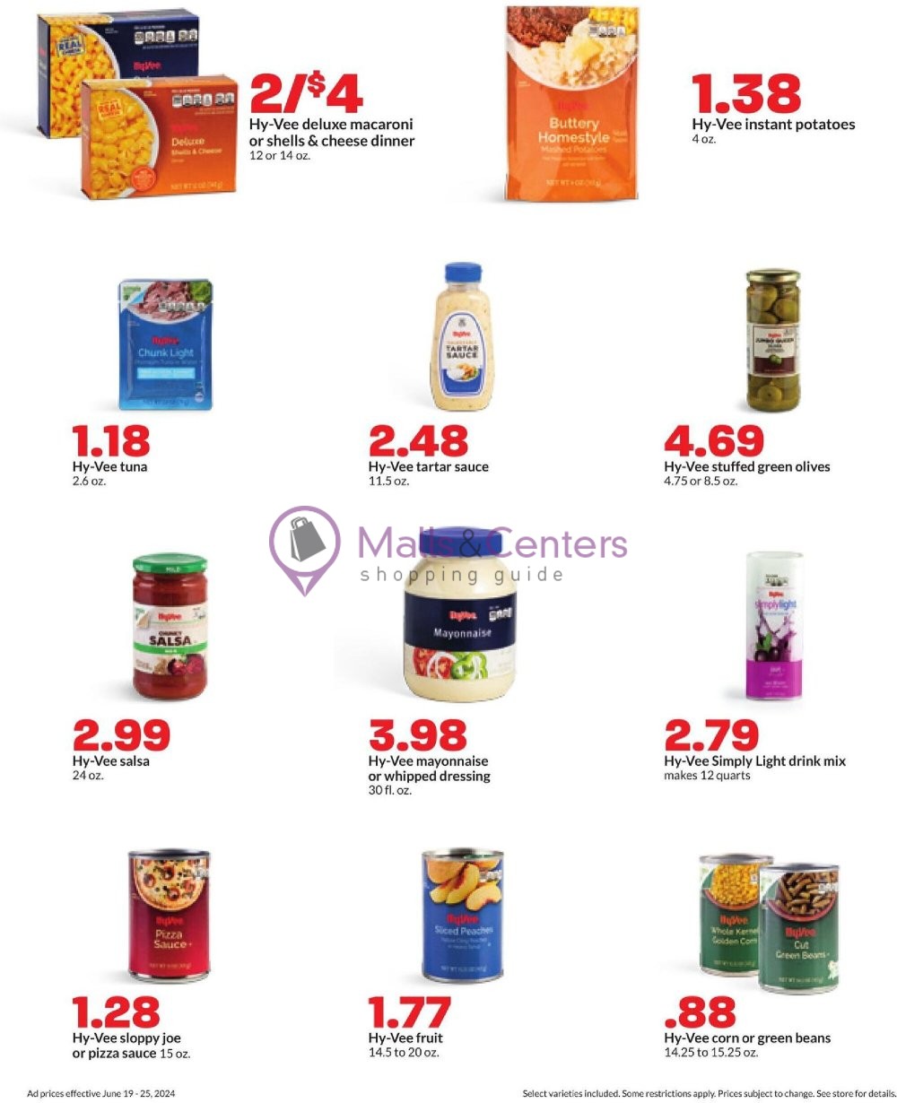 Weekly ad for HyVee valid: 06/19/2024 - 06/25/2024, page 14