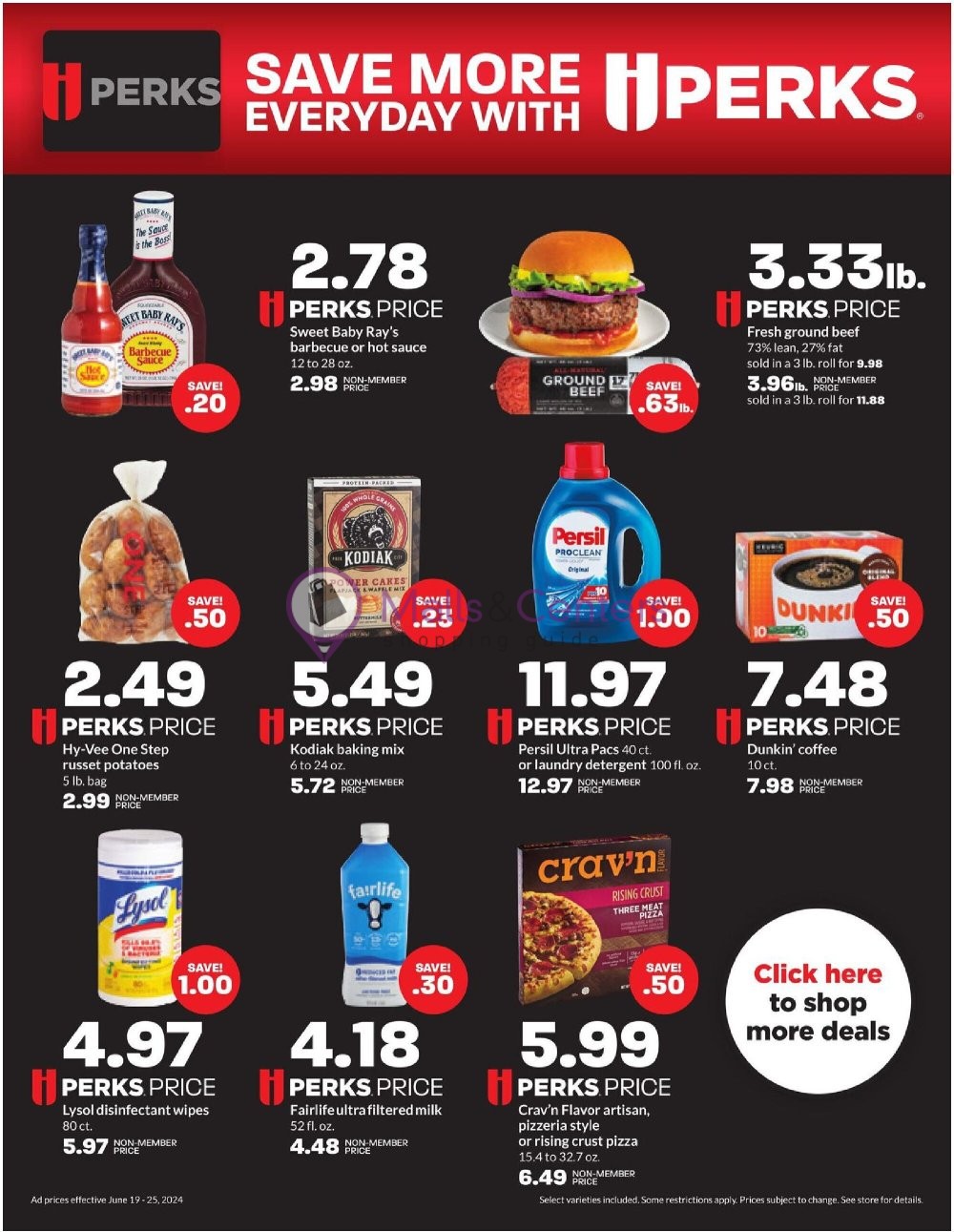 Weekly ad for HyVee valid: 06/19/2024 - 06/25/2024, page 2