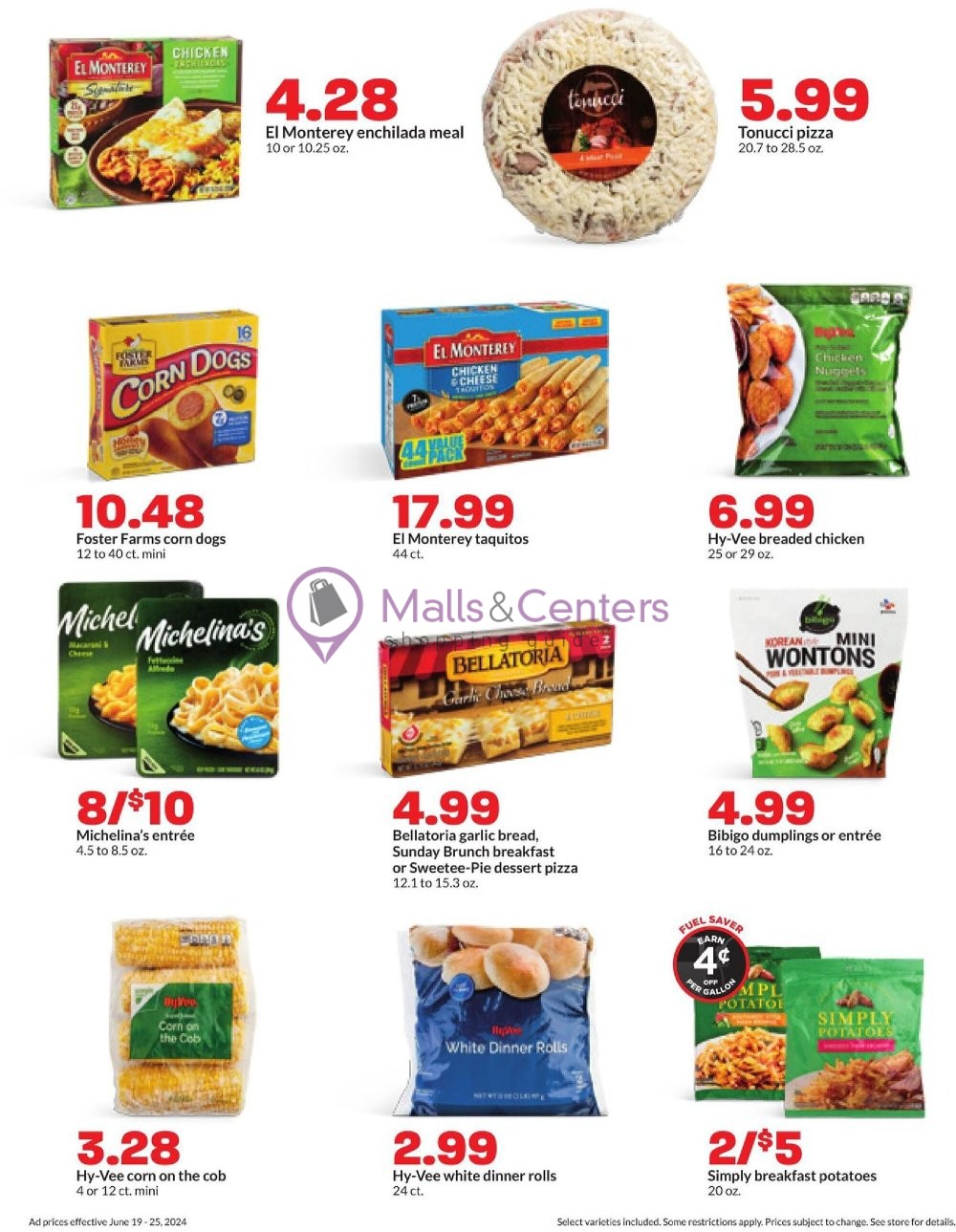 Weekly ad for HyVee valid: 06/19/2024 - 06/25/2024, page 22