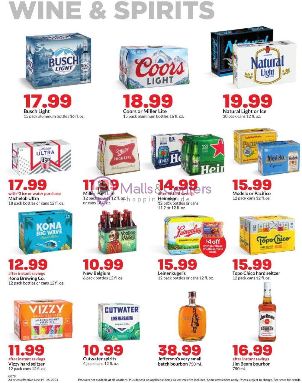 Weekly ad for HyVee valid: 06/19/2024 - 06/25/2024, page 33