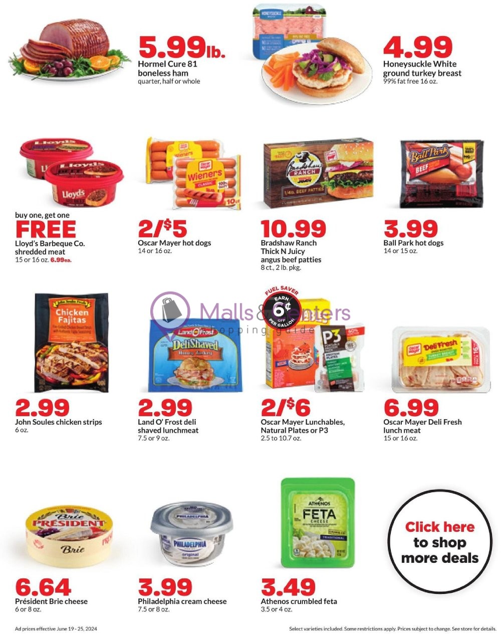Weekly ad for HyVee valid: 06/19/2024 - 06/25/2024, page 6