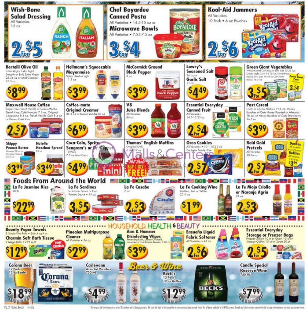 Ideal Food Basket Weekly ad valid from 04/12/2023 to 04/18/2023