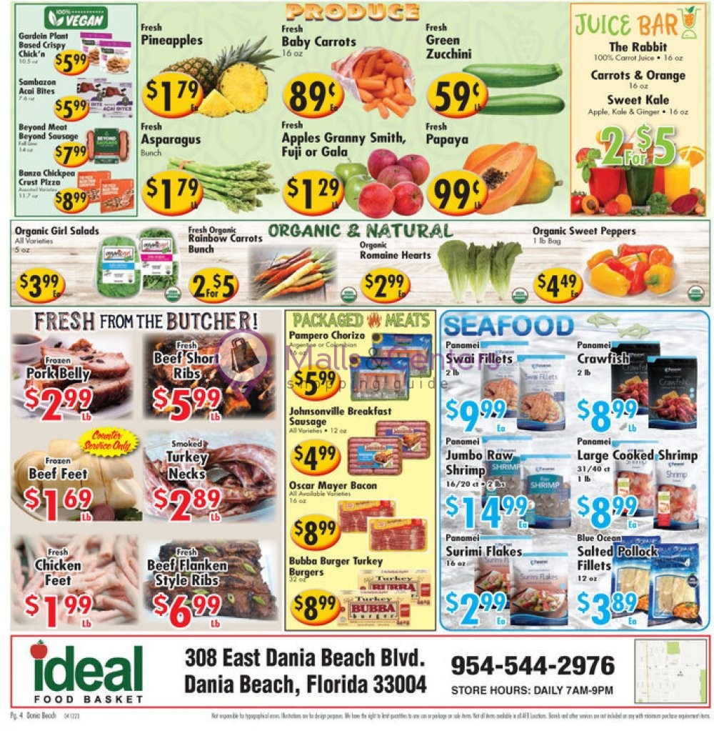 Ideal Food Basket Weekly ad valid from 04/12/2023 to 04/18/2023