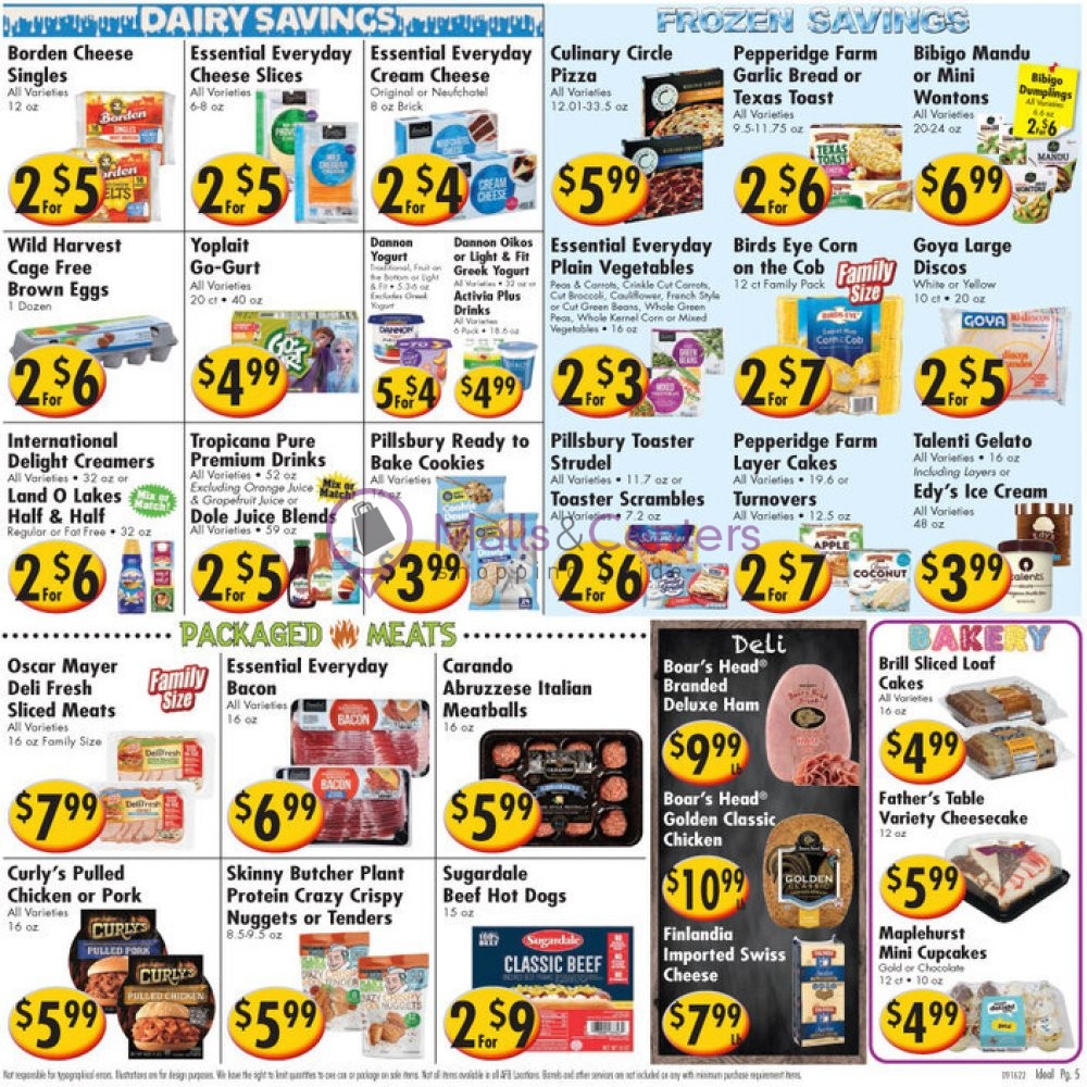 Ideal Food Basket Weekly ad valid from 09/16/2022 to 09/22/2022