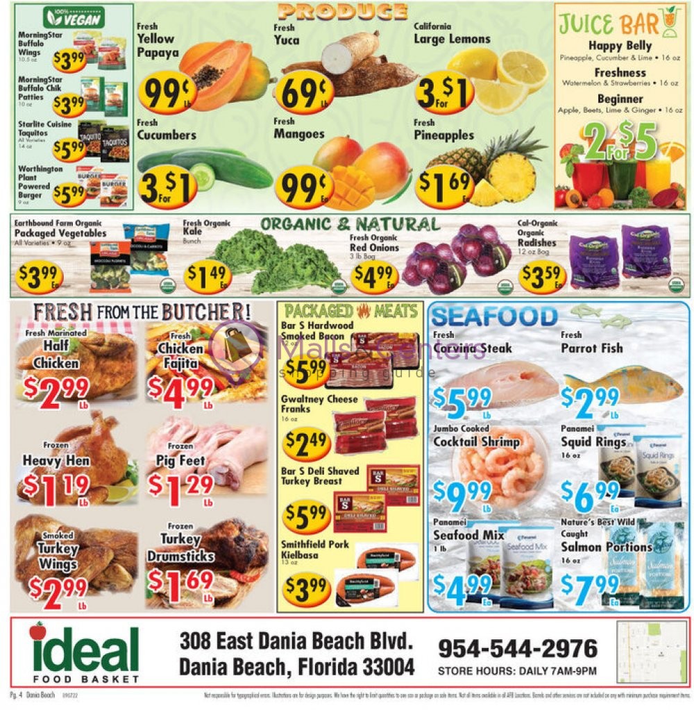 Ideal Food Basket Weekly ad valid from 09/07/2022 to 09/13/2022