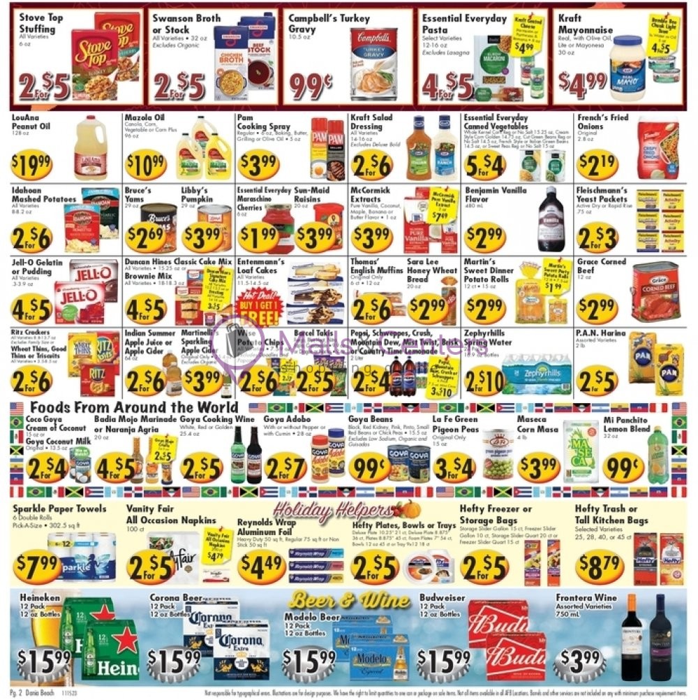 Ideal Food Basket Weekly ad valid from 11/15/2023 to 11/21/2023