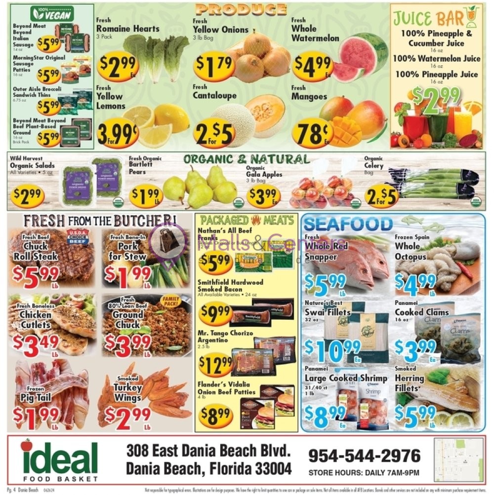 Weekly ad for Ideal Food Basket valid: 06/26/2024 - 07/02/2024, page 4