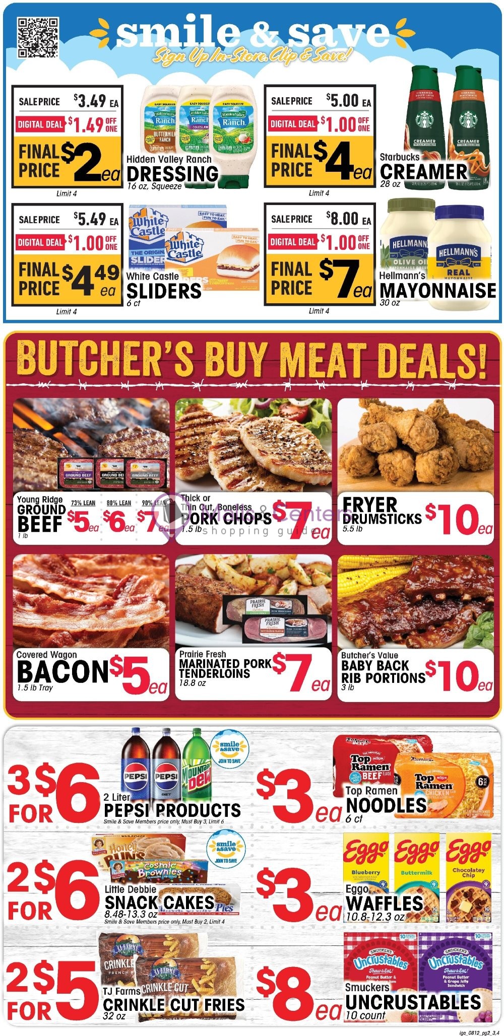 Weekly ad for IGA valid: 08/12/2026 - 08/18/2026, page 2