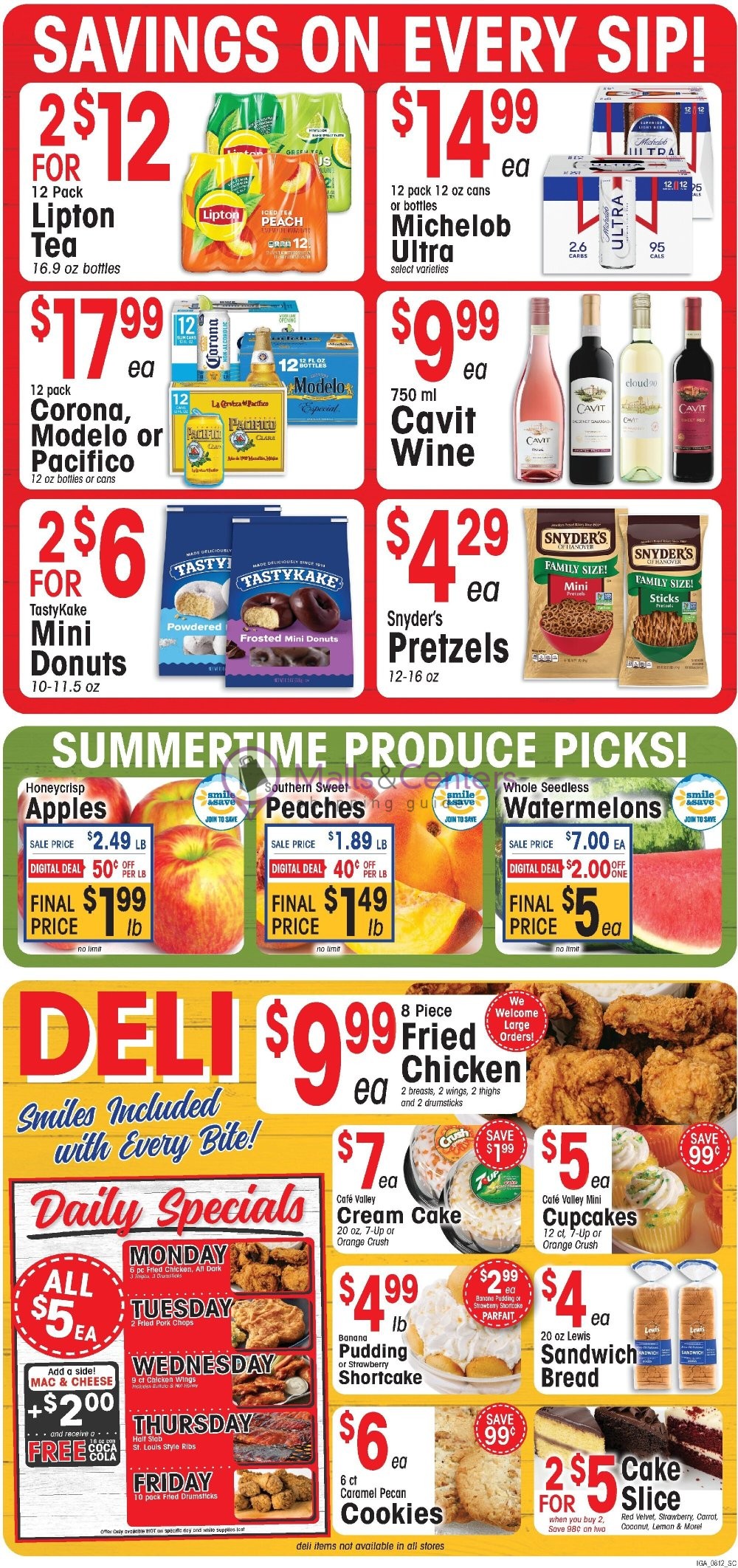 Weekly ad for IGA valid: 08/12/2026 - 08/18/2026, page 3