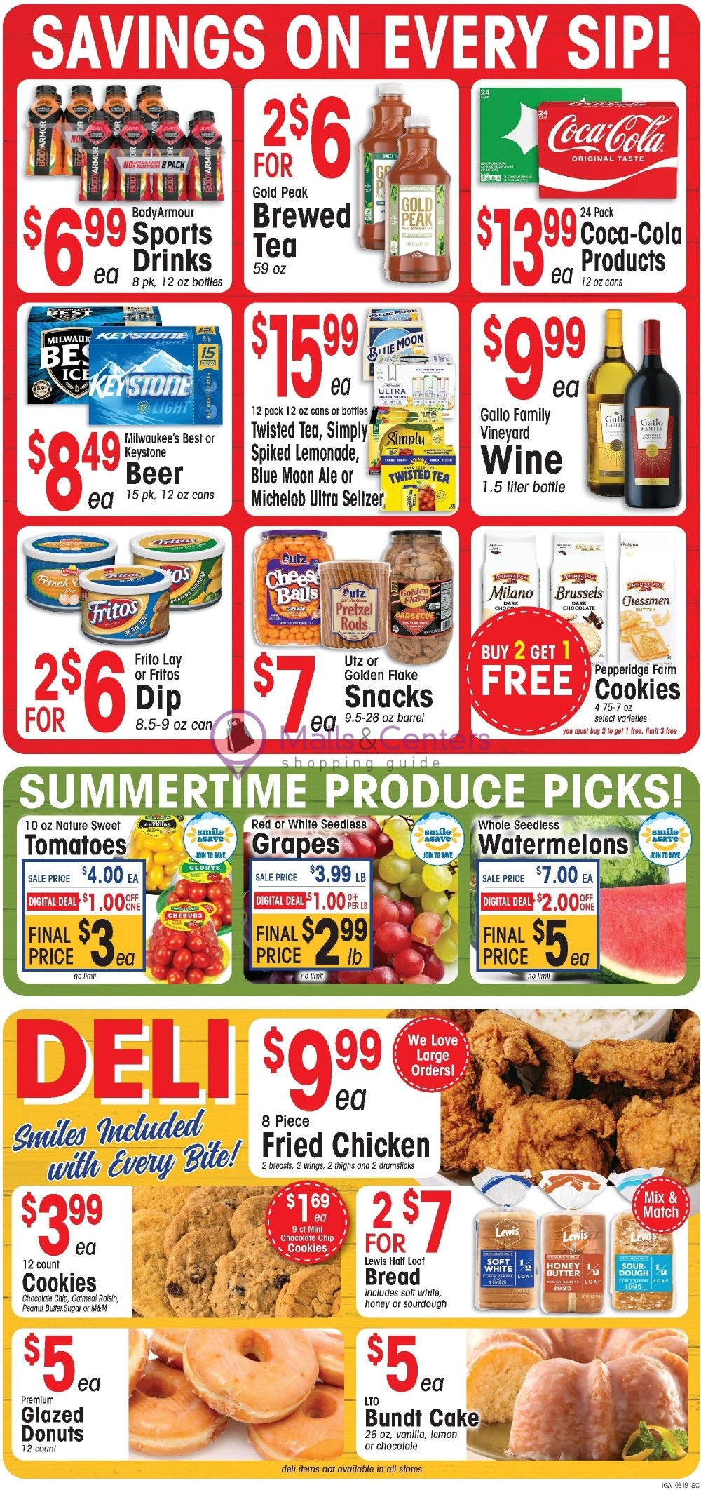 Weekly ad for IGA valid: 08/19/2026 - 08/25/2026, page 3