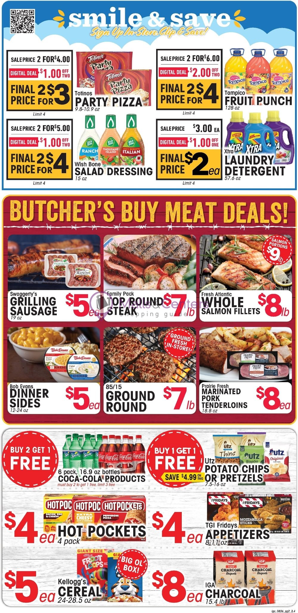 Weekly ad for IGA valid: 08/26/2026 - 09/01/2026, page 2