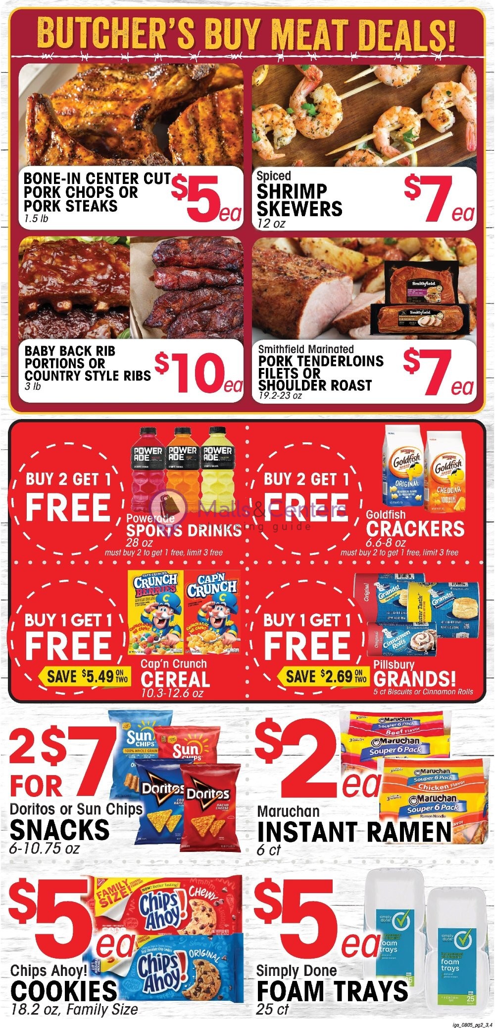 Weekly ad for IGA valid: 08/05/2026 - 08/11/2026, page 2