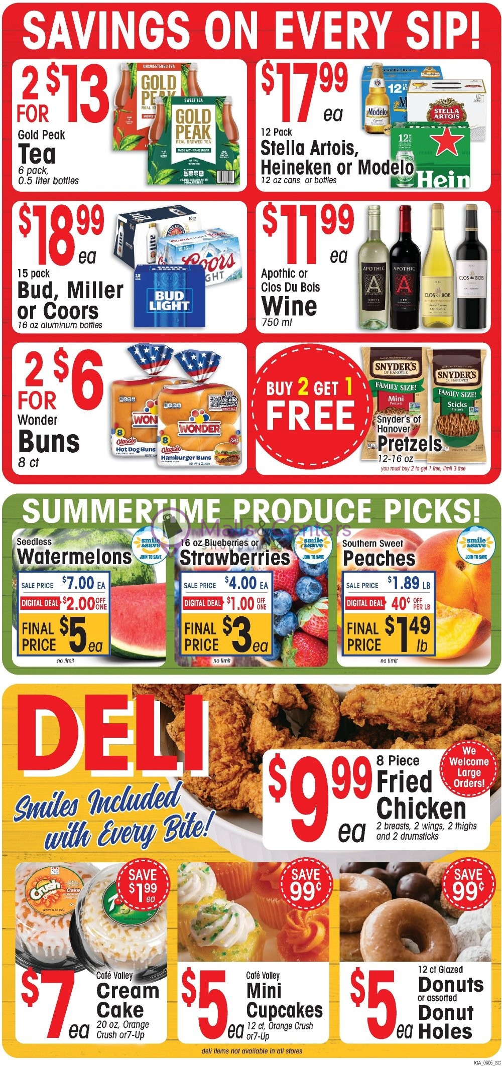 Weekly ad for IGA valid: 08/05/2026 - 08/11/2026, page 3
