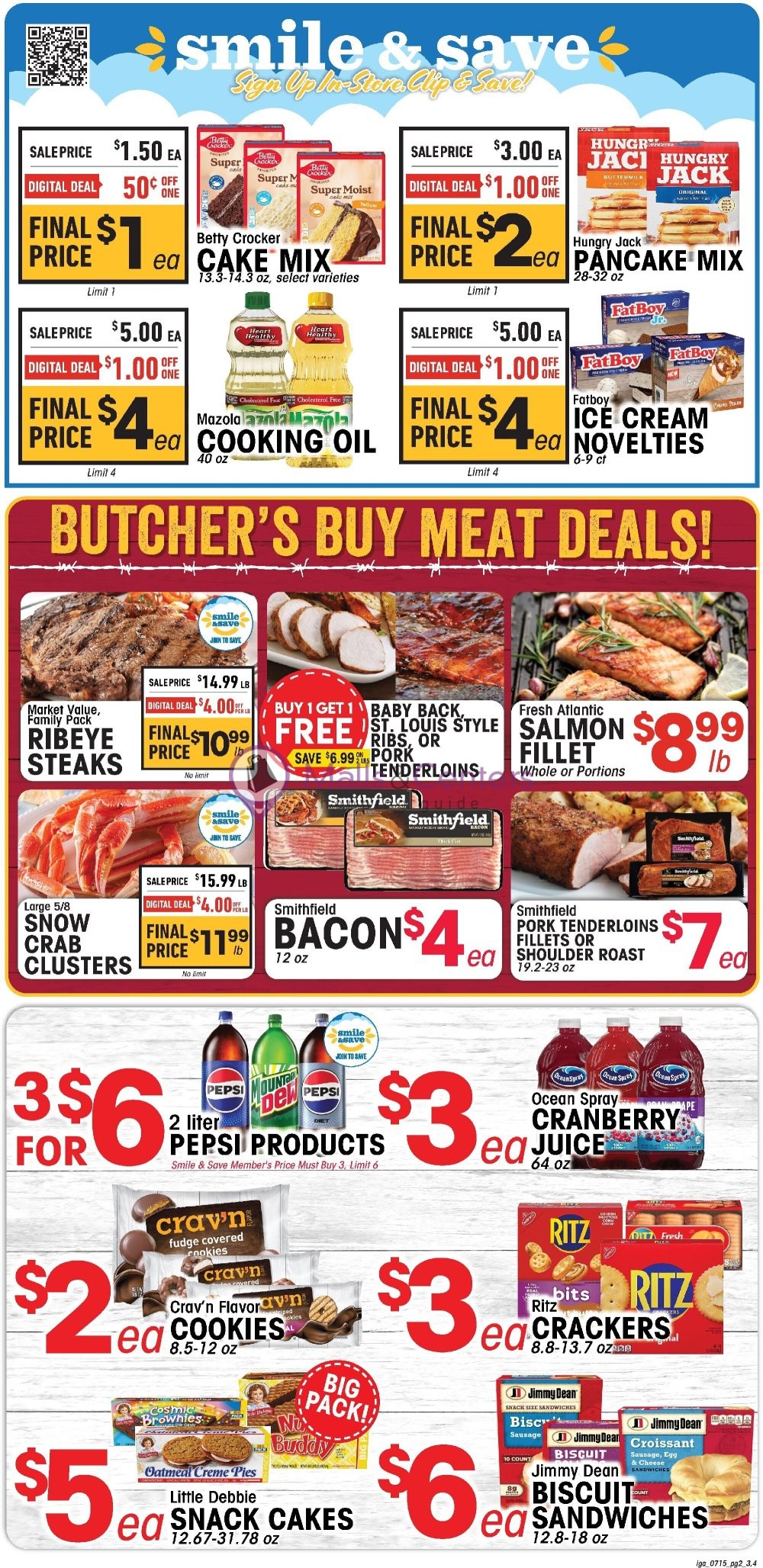 Weekly ad for IGA valid: 07/15/2026 - 07/21/2026, page 2