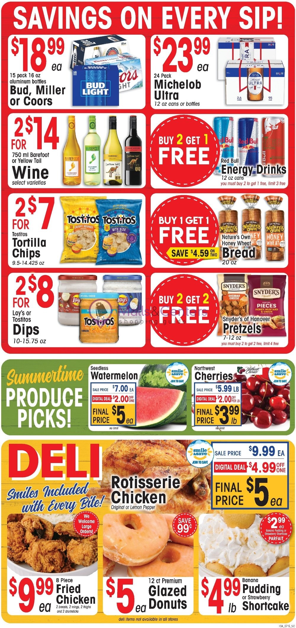 Weekly ad for IGA valid: 07/15/2026 - 07/21/2026, page 3