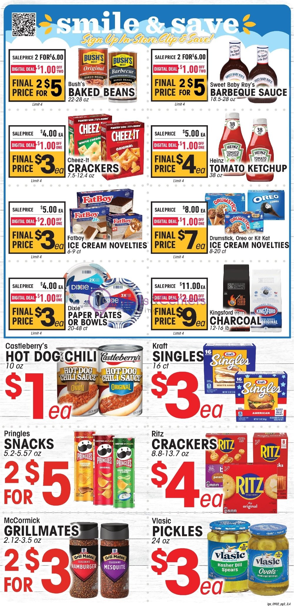 Weekly ad for IGA valid: 09/02/2026 - 09/08/2026, page 3