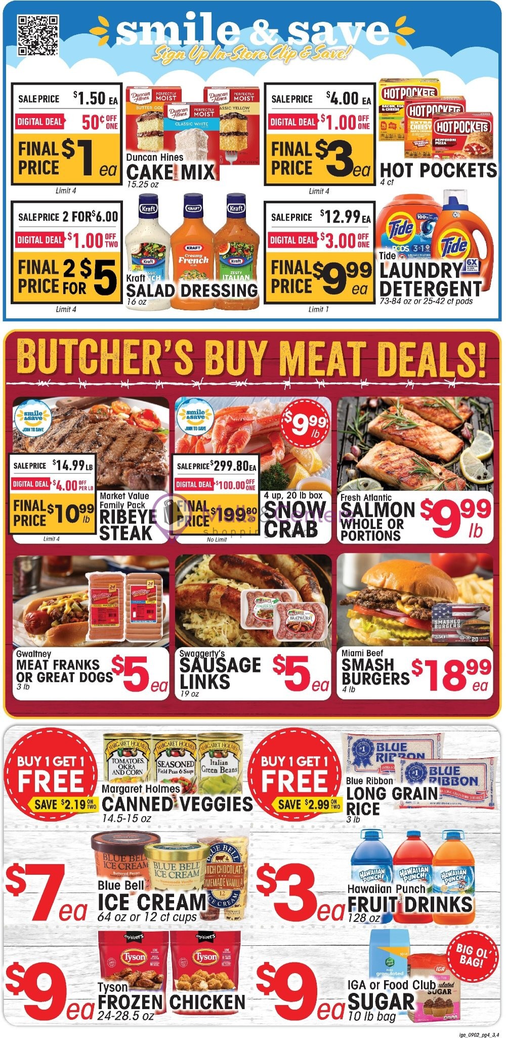 Weekly ad for IGA valid: 09/02/2026 - 09/08/2026, page 4