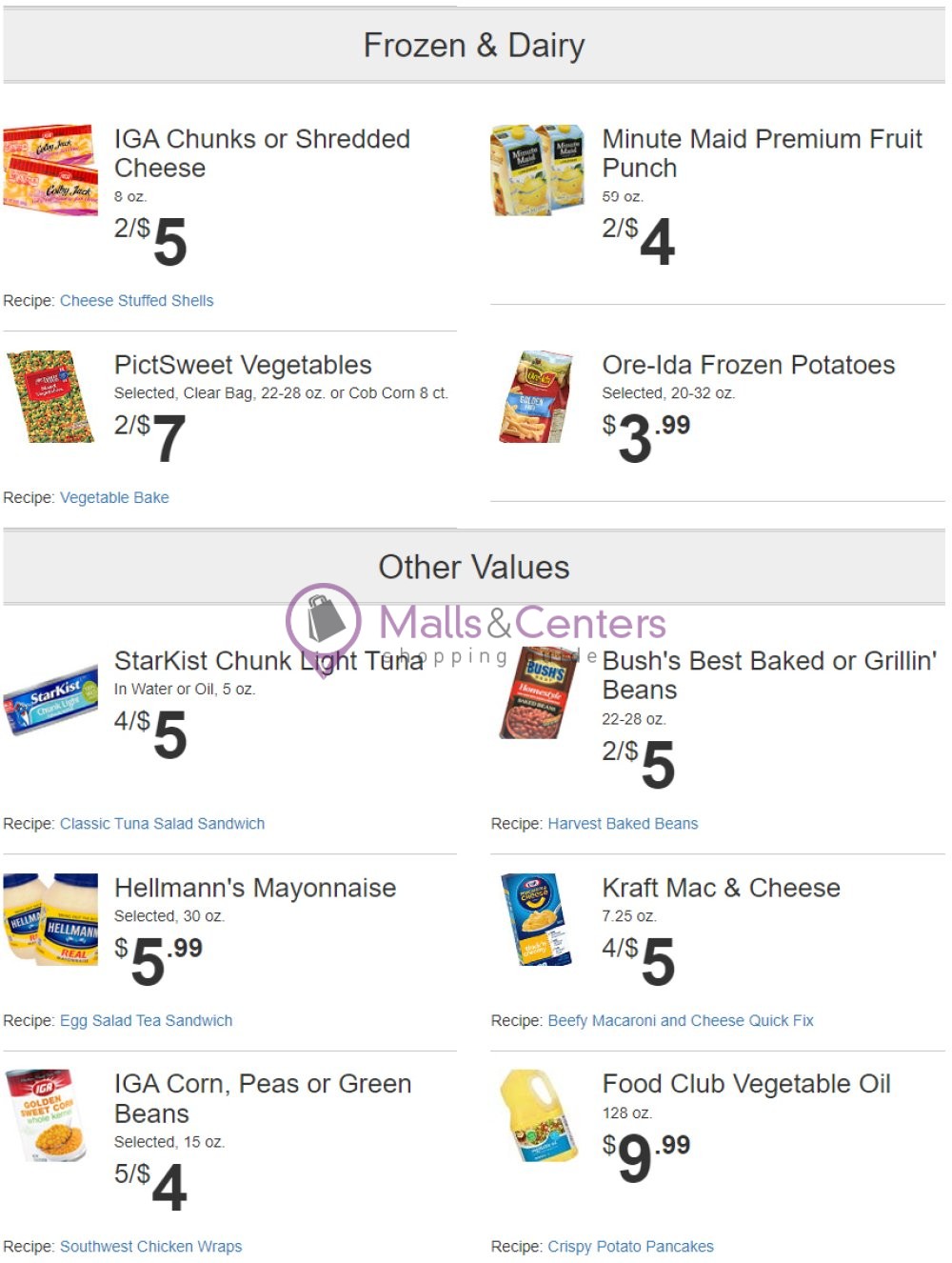 Weekly ad for IGA Rowe's Supermarket valid: 06/26/2024 - 07/02/2024, page 7