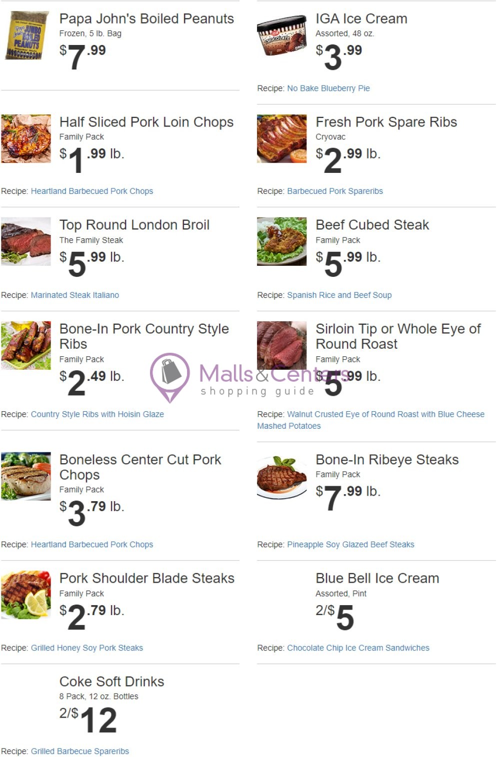 Weekly ad for IGA Rowe's Supermarket valid: 06/12/2024 - 06/18/2024, page 2