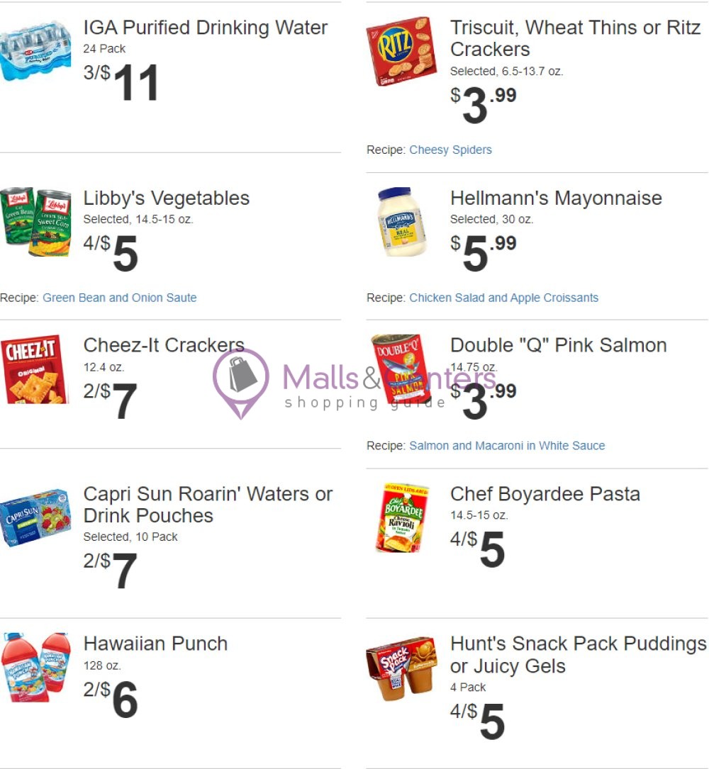 Weekly ad for IGA Rowe's Supermarket valid: 06/12/2024 - 06/18/2024, page 8